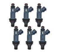 Pour T&oyota Pour Avalon Pour Camry Pour Highlander Pour Sienna Pour Solara 3.0 L V6 1999 - 2004 Buse Pulvérisation Carburant Injecteur Carburant 6X injecteurs Carburant Rampe Commune