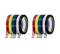 Pour Tableau Blanc 24 Rouleaux 1/8 Pouce, ¿¿ Fines Rayures Effa?Able ¿¿ Sec Adh¿¿Sif Pour Marquage De Grille Graphique, 216 Pi Par Rouleau
