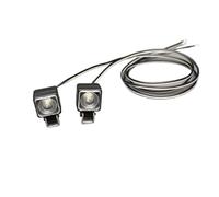 Pour Tamiya 1/14 Carré Projecteurs Remorquage Phares Équipement Éclairage Pour Porte-bagages D-01 Radiocommandé Modèle Réduit Camion Jouet Accessoires Projecteurs RC