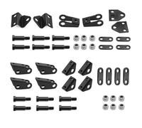 Pour Tamiya 1/14 Ensemble Supports Suspension Avant Arrière En Alliage D'aluminium Pièces Modification Modèles Camions Tracteurs Et Voitures Accessoires Modèles RC