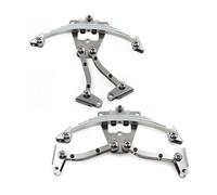 Pour Tamiya 1/14 Kit Suspension Arrière Acier Pour Ressorts Lames Pattes Levage Accessoires Mise Niveau Pour Camions Tracteurs Radiocommandés Rc Modèles Composants