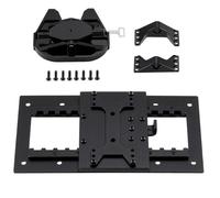 Pour Tamiya 1/14 Métal Socle Disque À Meuler Avec Sellette D'attelage Mobile Pièces Détachées Tracteur Camion Véhicule Chantier Et Voiture RC Composants