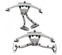 Pour Tamiya 1/14 Suspension Arrière En Acier Ressorts Lames Ensemble Pattes Levage Tracteur Remorque Camion Modèle Réduit Voiture Pièces Mise Niveau Accessoires Accessoires Rc