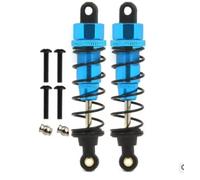 Pour Tamiya CC01 Pour HSP 2 Pièces Amortisseur Métal Aluminium L 70 Mm Suspension À Ressort Chenille RC Voiture Mise Niveau Y02 RC Composants(Sky Blue)