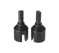 Pour Tamiya Fighter Nxgen DT04 58741 1/10 2 Pièces Acier Boîte Vitesses Arrière Différentiel Tasse RC Mise À Niveau Réparations Accessoires PièCes Rc