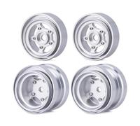 pour Tamiya pour Hornet 1/10 RC, 4 Pièces Jantes De Roue Beadlock | voiture rc pieces Pièces De Mise À Niveau De Voiture RC, 4 Pièces, Moyeu De Jante De Roue À Billes En Aluminium CNC