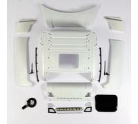 Pour Tamiya Pour Scania 770S 1/14 Cockpit Body Shell Mid-top High Top Avec Panneau Lumineux RC Truck Trailer Tipper Diy Car Parts LumièRe Voiture Rc(High top)