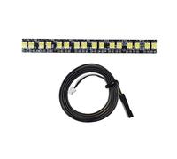 Pour Tamiya Pour Scania 770S 1/14 Cockpit Body Shell Mid-top High Top Avec Panneau Lumineux RC Truck Trailer Tipper Diy Car Parts Phares RC(Single lamp)