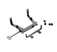 Pour Tamiya Pour Scania Pour Benz Pour MAN Pour Volvo 1/14 Verrou Cabine Acier Inoxydable Pour Camion Remorque Tracteur Pièces Rechange Accessoires Rc(Black)