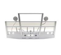 Pour Tamiya Pour Scania R620 R470 56318 56323 1/14 Voiture Télécommandée Pare-buffle En Métal Pour Camion Pare-chocs Avant Accessoires Et Pièces De Modification Pare-chocs RC