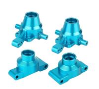 pour Tamiya pour TT-01 1/10 Alliage D'aluminium Avant Arrière Bras Direction Coupelle pour Porte-moyeu Vertical Accessoires Mise À Niveau Voiture RC