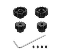 pour Tamiya pour TT-01 pour TT-02 TB-02 TA-05 1/10 RC Pignon | RC Pièces Voiture Pièces De Mise À Niveau De Voiture RC, Pignon En Métal, Moteur 18T 19T 23T 24T