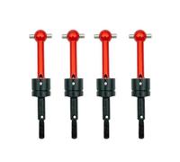 pour Tamiya pour TT-01 pour TT01 pour TT-02 pour TT02 TA04 1/10 4 Pièces Arbre D'entraînement Universel en Métal CVD 53792 Mise À Niveau Voiture RC Pièces RC