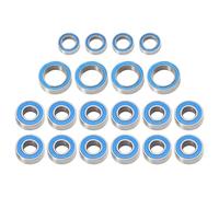 pour Tamiya pour TT-01 TT01E TT01D pour TT02B 1/10 20 Pièces Kit De Roulements Remplacement Complet pour Voitures Radiocommandées Roulements RC