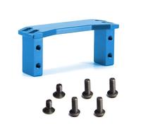 Pour Tamiya Pour TT-02 54977 1/10 Support Servo Alliage D'aluminium Support Base Avec Vis Accessoire Rechange Voiture Radiocommandée PièCes Rc(Blue)