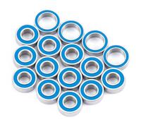 Pour Tamiya Pour TT-02B Plasma Pour Edge Neo Scorcher 16 Pièces Roulements Caoutchouc Kit Scellé Mise À Niveau Double Crête Modifiées ModèLes Mise Niveau Rc