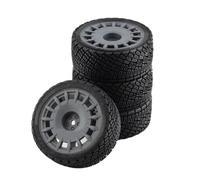 Pour Tamiya Pour TT01 Pour TT02 XV01 TA06 PTG-2 Pour HPI WR8 Pour HSP 1/10 1/12 1/14 RC Pneus Voiture Course Pneus Route Mises À Niveau Roues Pièces PièCes Rc(Gray)