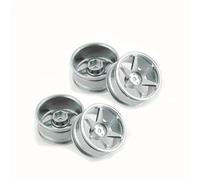 Pour Tamiya Pour TT01 Pour TT02 XV01 XV02 Pour HSP Pour HPI Pour Kyosho 1/10 Roues Pneus Jantes En Métal Hexagones De Moyeu Pour Voitures RC Sur Route Accessoires Voiture Rc(Grey)