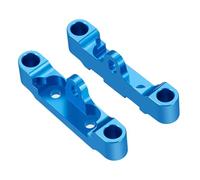 pour Tamiya pour TT02 1/10 2 Pièces Métal Avant Direction/essieu Arrière Tasses Télécommande Voiture Mise À Niveau Pièces Accessoires Bloc Direction