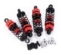 pour Tamiya pour TT02 1/10 Kit 4 Amortisseurs Hydrauliques en Alliage D'aluminium 62 Mm Voiture Drift (pièces De Rechange) Accessoires RC
