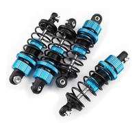pour Tamiya pour TT02 1/10 Kit 4 Amortisseurs Hydrauliques en Alliage D'aluminium 62 Mm Voiture Drift (pièces De Rechange) Accessoires RC