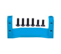 Pour Tamiya Pour TT02 Pour TT-02 1/10 1 Pièce Aluminium Support Servo Socle Fixation 54977 Amélioration Voiture RC Pièces Rechange Accessoires PièCes Rc(Blue)