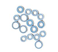 pour Tamiya pour Tt02 pour Tt-02 Tt02d Tt-02d 1/10 Rc Pièces Mise À Niveau Voiture Kit Roulements Billes Scellés Caoutchouc 16 Décoratives RC Pièces