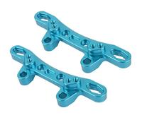 pour Tamiya pour TT02 TT-02D TT-02R TT-02T Support D'amortisseur Avant/arrière en Aluminium Et Carbone 54947 Accessoires De Remplacement pour Voitures Radiocommandées Pièces Voiture RC(Blue)