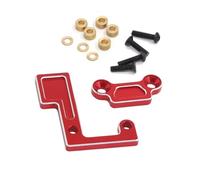Pour Tamiya Pour TT02 TT02D Pour TT02B TT02S TATT-074 1 Ensemble Supports Roulement Broche Métal Siège Dengrenage Adapté La Série Voitures Télécommandées PièCes Rc(Red)