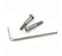 Pour Tamiya Pour TT02 W109 54550 2 Pièces 3x18 Mm Faible Frottement Vis Étagées Accessoires Série Mise À Niveau Modifications RC Crawlers Modèles