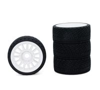 pour Tamiya pour WLtoys pour HPI pour HSP pour ARRMA 1/8 pour Moyeu Pneu Rallye Ensemble Adaptation Hexagonale 17mm Pièces Mise Niveau Jouet Voiture RC Pneus Roue RC
