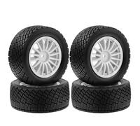 pour Tamiya pour WLtoys pour HPI pour HSP pour ARRMA pour Buggy 1/10 Jantes Plates Pneus 78mm Ensemble 12mm Échelle Hexagonale Pièces Mise Niveau Voiture RC Composants