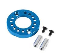 Pour Tamiya TA01 TA02 DF01 Top Accessoire de modification support moteur en aluminium RC Force Manta pour Ray Pièces Voitures RC(Blue)