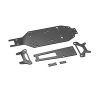 Pour Tamiya TA02/TA-02SW Amortisseurs Avant En Fiber Carbone Plaque Fixation Pare-chocs Pièces Mise À Niveau Voiture RC Accessoires Modèles RC