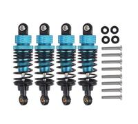 Pour Tamiya Ta03 Ta02 Ta01 Ta03f Xv01 WR-02 Gf-01 Wr-02cb Pour Hsp 94123 Xv-01 4 Pièces Ensemble D'amortisseurs Aluminium Modèles Amortisseurs RC(Blue)