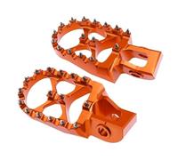 Pour TE FE FC TC TX FX 125 200 250 350 450 2016 2017-2022 Pour FC250 FC350 FC450 2016 Motos Pédale Pédale de Repose-Pieds de Moto(Orange)