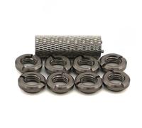 Pour Télécommande 8 Pièces Écrou Fixe Écrou De Commutateur Assorti, Outil D'installation Modèles Spektrum RC Pièces Améliorées Accessoires Mise Niveau Rc(Gray)