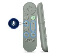 pour Telecommande-Chromecast, Vocale pour Google TV Streamer, Latest Grey-Green