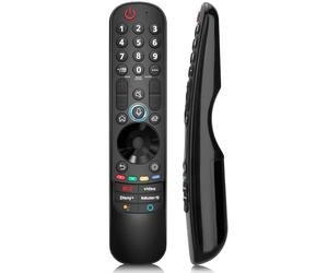 pour Telecommande-LG-Smart-TV, Magic Télécommande Universelle pour LG NanoCell QNED OLED QLED UHD TV, Compatible avec MR21 MR22 MR23 MR24 AKB76037605 AKB76040301