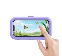 Pour téléphone portable mural - Coque rigide de 8 x 4 pouces, protecteur d'écran haute sensibilité, support mobile mains libres | Accueil SPA se détendre prendre un bain laver la vaisselle Rec