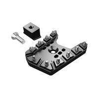 Pour Tenere 700 2019 2020 2021 2022 2023 2024 Moto Levier De Frein Extension Pédale Étape Pointe Plaque Agrandir Extender Repose-pieds(Noir)