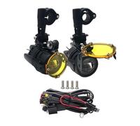 pour Tenere 700 900 pour Tracer 900 GT Phare Avant Moto Feux Auxiliaires Feu Antibrouillard Headlight Motorbike(Yellow Set)