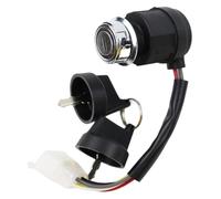 Pour Terre Pour Fosses Pour Vélos Pour Quads Karts Pièces Détachées Motos Barillet Contacteur Allumage 5 Fils 6 Broches Serrure Démarrage Clé Interrupteur Allumage Clé(Modle 1)