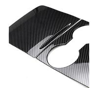 Pour Tesla Model 3 Y 2022 2021 Center Console Face-Lift Garnitures Couverture ABS Décor Panneau Central Console Surface Midification(Glossy Carbon)