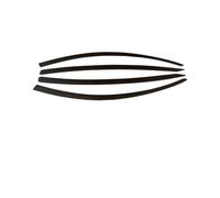 pour Tesla Model Y 2019-2023, Accessoires d'extension de décoration, réglage, 4 pièces, Pare-Soleil, déflecteur de Vent, Protection Contre la Pluie, Garniture de Front