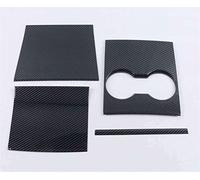 Pour Tesla Modèle 3 2018 2019 2020 Garnitures De Console Centrale Couverture ABS Panneau Décor Autocollant Modification(Glossy Carbon)