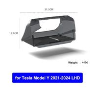 Pour Tesla Modèle 3 Highland Modèle Y 2024 Lhd Sous L'écran Boîte De Rangement Cachée Derrière L'écran Console Centrale Organisateur Étui Plateau - Type My Lhd #B