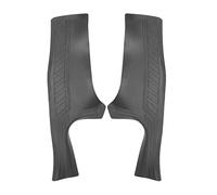 Pour Tesla Modèle Y 2020 2022 Gardes D'entrée De Porte Seuil Coffre Pare-chocs Plaque Protecteur TPE Caoutchouc Garnitures Couverture Auto-adhésif(Rear Door Sill)