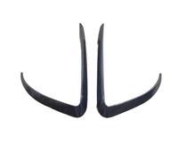 pour Tesla pour Model 3 2017-2023 Protection De Pare-Chocs Avant Lame De Pare-Brise Garniture De Phare Antibrouillard ABS Sourcil De Phare(Carbon Look)