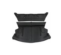 Pour Tesla pour Model 3 2017-2023 Tapis insonorisant en coton pour le couvercle du coffre avant ; tapis pour arrière Coussin isolant thermique pour capot moteur